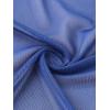imageAllegra K Casual Short Sleeve Mesh Sheer Shrug for Women Open Front Cropped Cardigan BoleroBlue