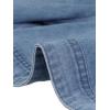 imageAllegra K Cropped Denim Jacket for Women Casual Short Puff Sleeve Lapel Open Front Jean Jackets Summer OutwearBlue