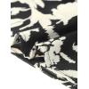 imageAllegra K Elegant Floral Dress for Womens Vintage Cowl Neck Cap Sleeve Cocktail Tie Waist Shift Midi DressBlack