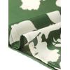 imageAllegra K Elegant Floral Dress for Womens Vintage Cowl Neck Cap Sleeve Cocktail Tie Waist Shift Midi DressDark Green