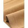 imageAllegra K Faux Suede Blazer for Womens Lapel Collar One Button Dressy Suit JacketKhaki