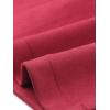 imageAllegra K Faux Suede Blazer for Womens Lapel Collar One Button Dressy Suit JacketRed