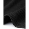 imageAllegra K Long Sleeve V Neck Blouse for Womens Casual Tops Lace Hollow Out Shirts Fall Winter Basic Tunic TopsBlack