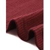 imageAllegra K Long Sleeve V Neck Blouse for Womens Casual Tops Lace Hollow Out Shirts Fall Winter Basic Tunic TopsWine Red