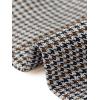 imageAllegra K Plaid Business Blazer for Womens Houndstooth Lapel Collar One Button Work Office Suit JacketNavy Blue