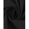 imageAllegra K Summer Babydoll Dress for Womens Embroidered Eyelet Panel Short Sleeve Ruffle Hem Short DressesBlack