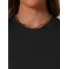 imageAllegra K Summer Jumpsuit for Womens Dressy Casual Outfits Sleeveless Crewneck Wide Leg PantsBlack