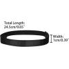 imageAllegra K Womens AntiSlip Elastic Shoe Ankle Straps Detachable Shoe Strap Band for HeelsBlack
