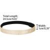imageAllegra K Womens AntiSlip Elastic Shoe Ankle Straps Detachable Shoe Strap Band for HeelsChampagne