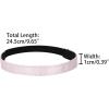 imageAllegra K Womens AntiSlip Elastic Shoe Ankle Straps Detachable Shoe Strap Band for HeelsPink