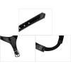 imageAllegra K Womens Detachable Adjustable Shoe Straps Belts Bands for Holding Loose High HeelsGlossy Black