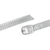 imageAllegra K Womens Heels Shoe Straps with Buckle Detachable Ankle Crossover Replacement Shoe Laces 2 PairsSilver