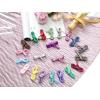 imageAllegra K Womens Metallic Glitter Sparkling Shoe Laces Flat Colorful Shoelaces for Sneakers 1 Pair3color Threads