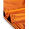 imageAllegra K Womens Metallic Tank Tops Shiny Sleeveless Party Disco ShirtDark Orange