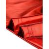 imageAllegra K Womens Metallic Tank Tops Shiny Sleeveless Party Disco ShirtRed Shiny
