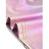 imageAllegra K Womens Shiny Top Party Club Cami Sparkly Metallic Tank TopMulticolor Pink