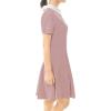 imageAllegra K Womens Short Sleeve Halloween Dresses Peter Pan Collar Casual Flare Skater Mini Vintage Dress 2026Pink
