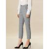 imageAllegra K Womens Work Dress Pants High Waisted Office Ankle PantsBlack