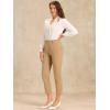 imageAllegra K Womens Work Dress Pants High Waisted Office Ankle PantsLight Khaki Solid