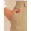 imageAllegra K Womens Work Dress Pants High Waisted Office Ankle PantsLight Khaki Solid