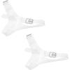 imageAllegra K Womens Detachable Adjustable Shoe Straps Belts Bands for Holding Loose High HeelsClear
