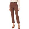 imageAllegra K Womens Work Dress Pants High Waisted Office Ankle PantsBrown
