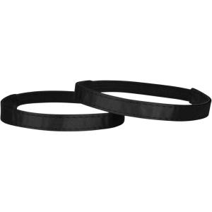 imageAllegra K Womens AntiSlip Elastic Shoe Ankle Straps Detachable Shoe Strap Band for HeelsBlack