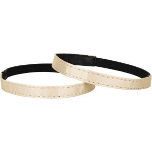 imageAllegra K Womens AntiSlip Elastic Shoe Ankle Straps Detachable Shoe Strap Band for HeelsChampagne