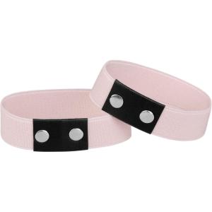 imageAllegra K Womens Detachable Shoe Strap Belt Band Replacement Elastic Ankle Straps for HeelsPink