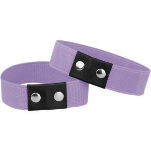 imageAllegra K Womens Detachable Shoe Strap Belt Band Replacement Elastic Ankle Straps for HeelsPurple