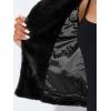 imageAllegra K Womens Cropped Fur Jacket Lapel Fluffy Cardigan Shrug 2026 Winter Short Faux Fur Coat OutfitsBlack