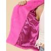 imageAllegra K Womens Cropped Fur Jacket Lapel Fluffy Cardigan Shrug 2026 Winter Short Faux Fur Coat OutfitsHot Pink