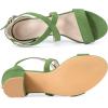 imageAllegra K womens PeeptoeOlive Green