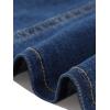 imageAllegra K Denim Jean Skirt for Women Casual Washed High Waisted Fishtail Midi Jean SkirtsDark Blue
