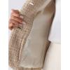 imageAllegra K Tweed Blazer for Womens Notch Lapel Long Sleeve 2025 Fall Elegant Business Casual JacketApricot