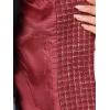 imageAllegra K Tweed Blazer for Womens Notch Lapel Long Sleeve 2025 Fall Elegant Business Casual JacketDark Red