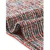 imageAllegra K Womens 2 Piece Skirt Sets 34 Sleeve Collarless Tweed Jacket Pencil Skirt Set Elegant Business Casual OutfitRed