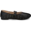 imageAllegra K Womens Buckle Round Toe Cutout Slip on Flats PumpsBlack