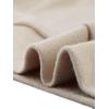 imageAllegra K Womens Cowl Neck Tops Long Sleeve Buttons Decor Tuinc Shirts Ruched TopKhaki