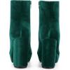 imageAllegra K Womens Platform Block Heels Faux Velvet Ankle BootsGreen