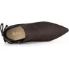 imageAllegra K Womens Pointed Toe Kitten Heel Ankle BootiesCoffee