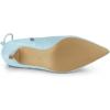 imageAllegra K Womens Pointed Toe Kitten Heel Ankle BootiesSky Blue