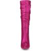 imageAllegra K Womens Pointed Toe Slouch Stiletto Heels Knee High BootsHot Pink