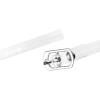 imageAllegra K Womens Shoe Ankle Straps Transparent AntiSlip Cross Over with Buckle Shoelaces for HeelsClear