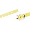 imageAllegra K Womens Shoe Ankle Straps Transparent AntiSlip Cross Over with Buckle Shoelaces for HeelsYellow