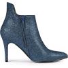 imageAllegra K Womens Sparkly Pointed Toe Stiletto Heel Ankle BootsNavy Blue