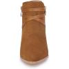 imageAllegra K Womens Strappy Pointed Toe Buckle Chunky Heel Ankle BootiesBrown