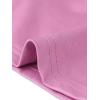 imageAllegra K Bow Back Mini Skirts for Women Elastic Low Waist Cute Cake Skirt Layer Ruffle Skirt with ShortsPink Purple