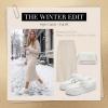 imageAllegra K Womens Winter Ankle Boot Laceup Flat Snow BootsWhite