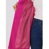 imageAllegra K Womens 2025 Coat Winter Classic Vintage MidLength Lapel Collar Single Breasted OvercoatHot Pink